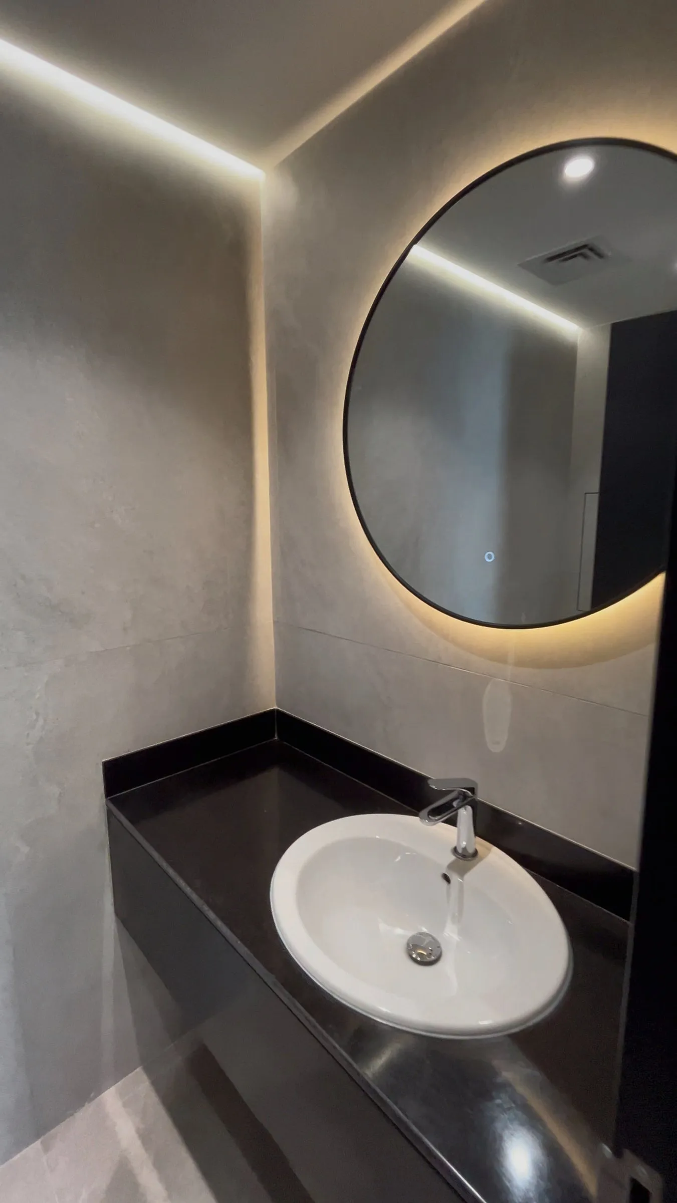 After: washroom